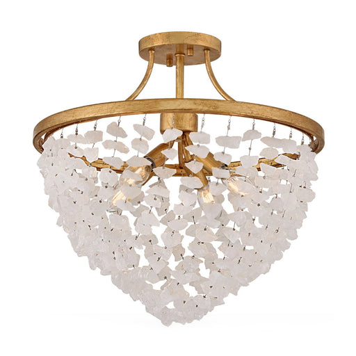 Fredrick Ramond FR41593 Myra 4-lt 18" LED Semi-Flush Mount