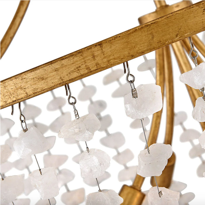 Fredrick Ramond FR41596 Myra 8-lt 24" LED Chandelier