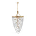 Fredrick Ramond FR41598 Myra 12-lt 35" LED Chandelier