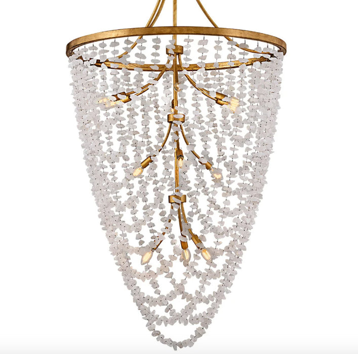 Fredrick Ramond FR41598 Myra 12-lt 35" LED Chandelier