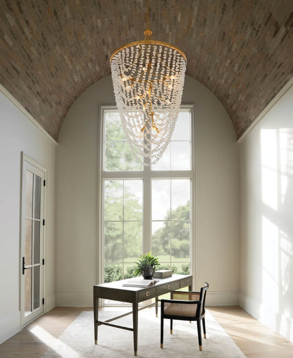 Fredrick Ramond FR41598 Myra 12-lt 35" LED Chandelier