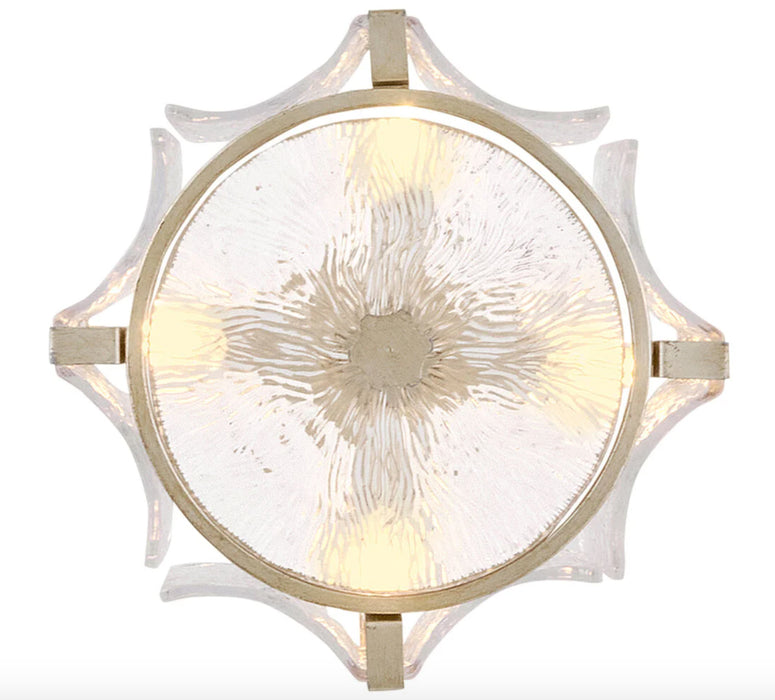 Fredrick Ramond FR41601 Florian 4-lt 14" LED Semi-Flush Mount - Glacial
