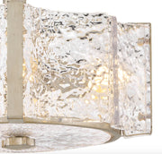 Fredrick Ramond FR41601 Florian 4-lt 14" LED Semi-Flush Mount - Glacial