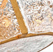 Fredrick Ramond FR41603 Florian 5-lt 20" LED Semi-Flush Mount - Distressed Brass