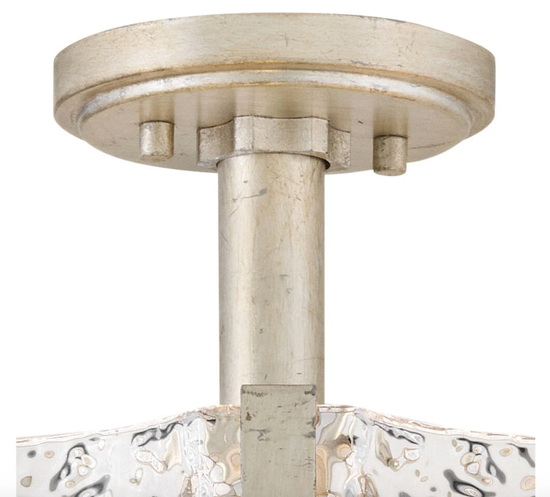 Fredrick Ramond FR41603 Florian 5-lt 20" LED Semi-Flush Mount - Glacial