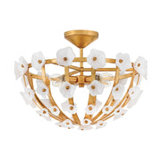 Fredrick Ramond FR41633 Azalea 4-lt 20" LED Semi-Flush Mount