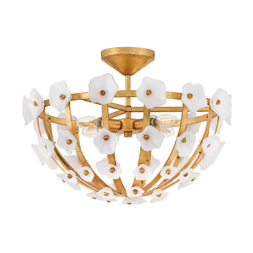 Fredrick Ramond FR41633 Azalea 4-lt 20" LED Semi-Flush Mount