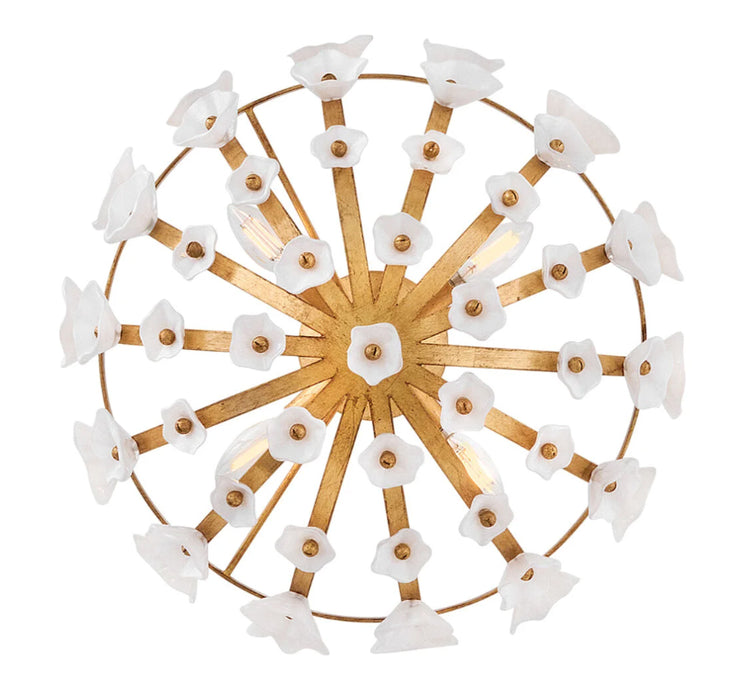 Fredrick Ramond FR41633 Azalea 4-lt 20" LED Semi-Flush Mount