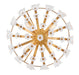 Fredrick Ramond FR41633 Azalea 4-lt 20" LED Semi-Flush Mount