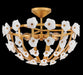 Fredrick Ramond FR41633 Azalea 4-lt 20" LED Semi-Flush Mount