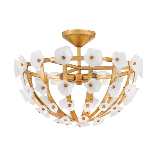 Fredrick Ramond FR41633 Azalea 4-lt 20" LED Semi-Flush Mount
