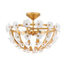 Fredrick Ramond FR41633 Azalea 4-lt 20" LED Semi-Flush Mount