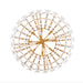 Fredrick Ramond FR41636 Azalea 12-lt 36" LED Chandelier