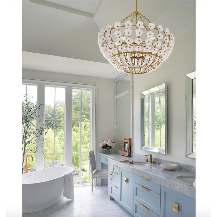 Fredrick Ramond FR41636 Azalea 12-lt 36" LED Chandelier