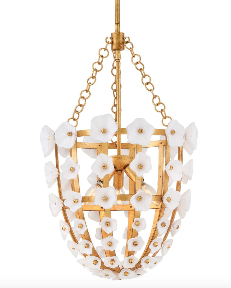 Fredrick Ramond FR41637 Azalea 3-lt 17" Pendant