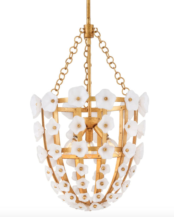 Fredrick Ramond FR41637 Azalea 3-lt 17" Pendant