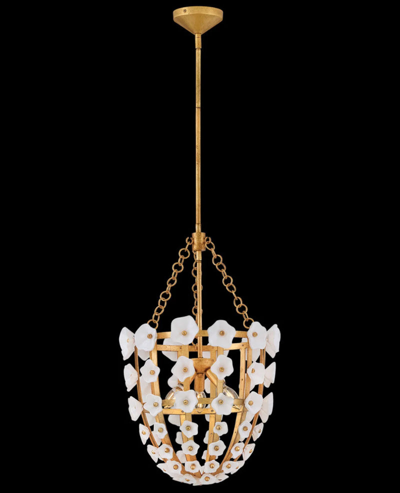 Fredrick Ramond FR41637 Azalea 3-lt 17" Pendant