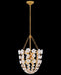Fredrick Ramond FR41637 Azalea 3-lt 17" Pendant