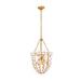 Fredrick Ramond FR41637 Azalea 3-lt 17" Pendant