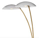 Fredrick Ramond FR41642 Glenn 2-lt 40" Tall LED Wall Sconce - Heritage Brass with Chrome accents