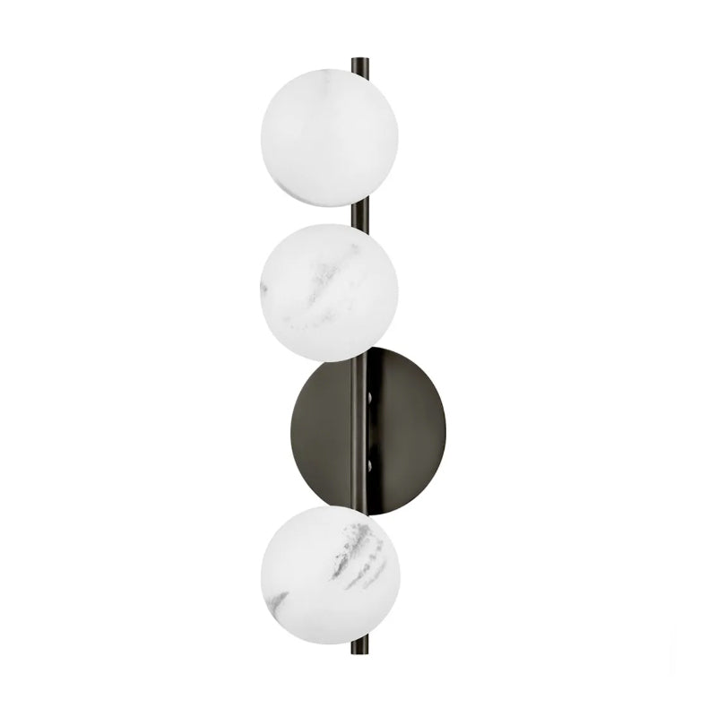 Fredrick Ramond FR41900 Selene 3-lt 21" Tall LED Wall Sconce - Black Oxide
