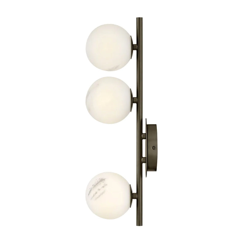 Fredrick Ramond FR41900 Selene 3-lt 21" Tall LED Wall Sconce - Black Oxide