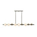 Fredrick Ramond FR41906 Selene 10-lt 55" LED Linear Chandelier