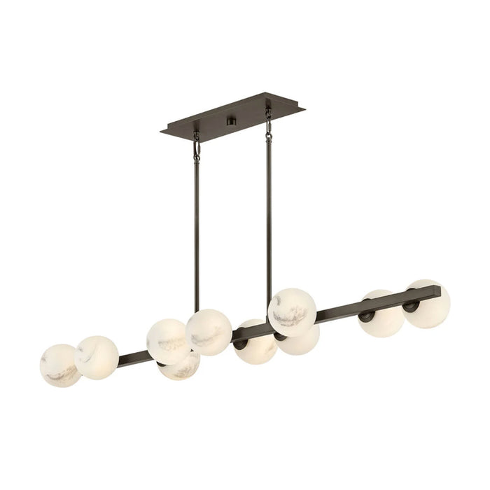 Fredrick Ramond FR41906 Selene 10-lt 55" LED Linear Chandelier