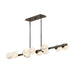 Fredrick Ramond FR41906 Selene 10-lt 55" LED Linear Chandelier