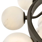 Fredrick Ramond FR41908 Selene 36-lt 60" LED Multi Tier Chandelier - Black Oxide