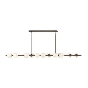 Fredrick Ramond FR41909 Selene 14-lt 74" LED Linear Chandelier - Black Oxide