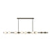 Fredrick Ramond FR41909 Selene 14-lt 74" LED Linear Chandelier - Black Oxide