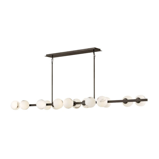 Fredrick Ramond FR41909 Selene 14-lt 74" LED Linear Chandelier - Black Oxide