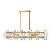 Fredrick Ramond FR41925 Seraphina 4-lt 48" LED Linear Chandelier