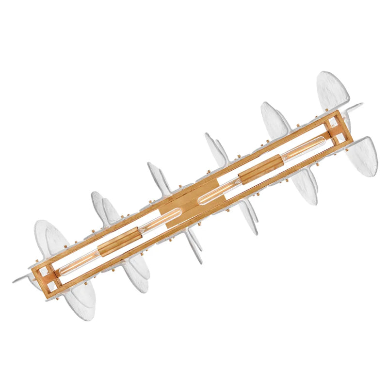 Fredrick Ramond FR41925 Seraphina 4-lt 48" LED Linear Chandelier