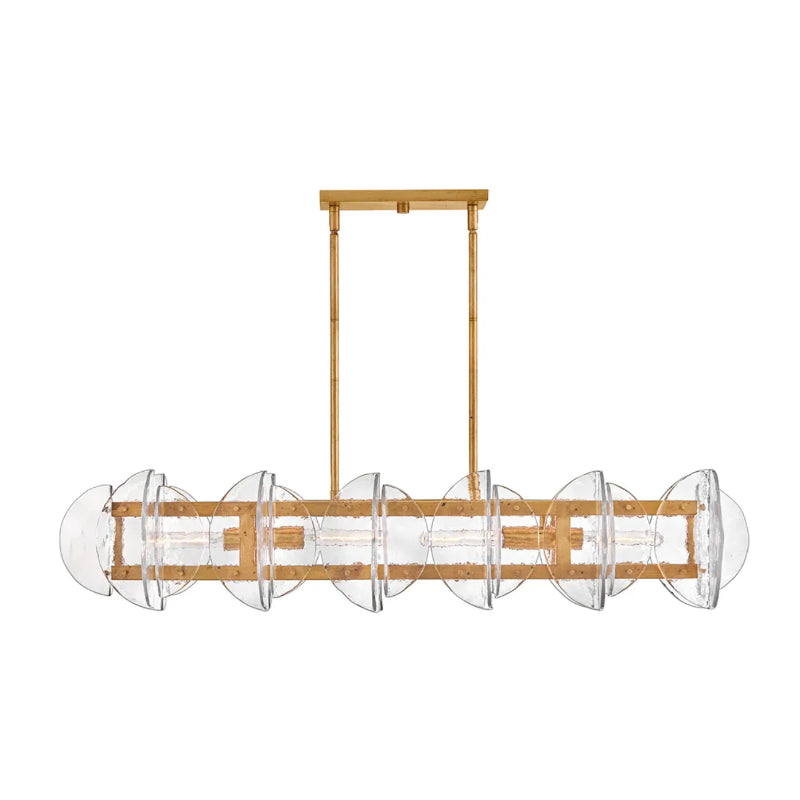 Fredrick Ramond FR41925 Seraphina 4-lt 48" LED Linear Chandelier