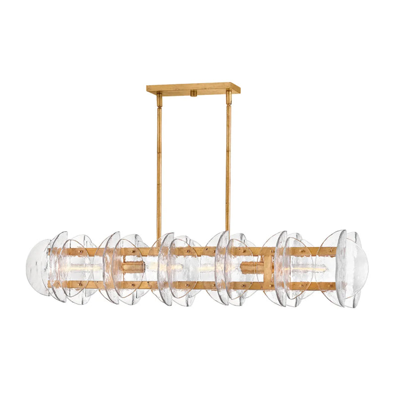Fredrick Ramond FR41925 Seraphina 4-lt 48" LED Linear Chandelier