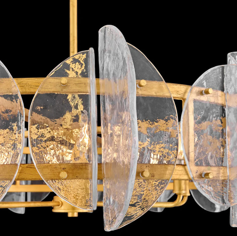 Fredrick Ramond FR41926 Seraphina 8-lt 40" LED Chandelier