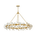 Fredrick Ramond FR41935 Audra 8-lt 48" LED Chandelier