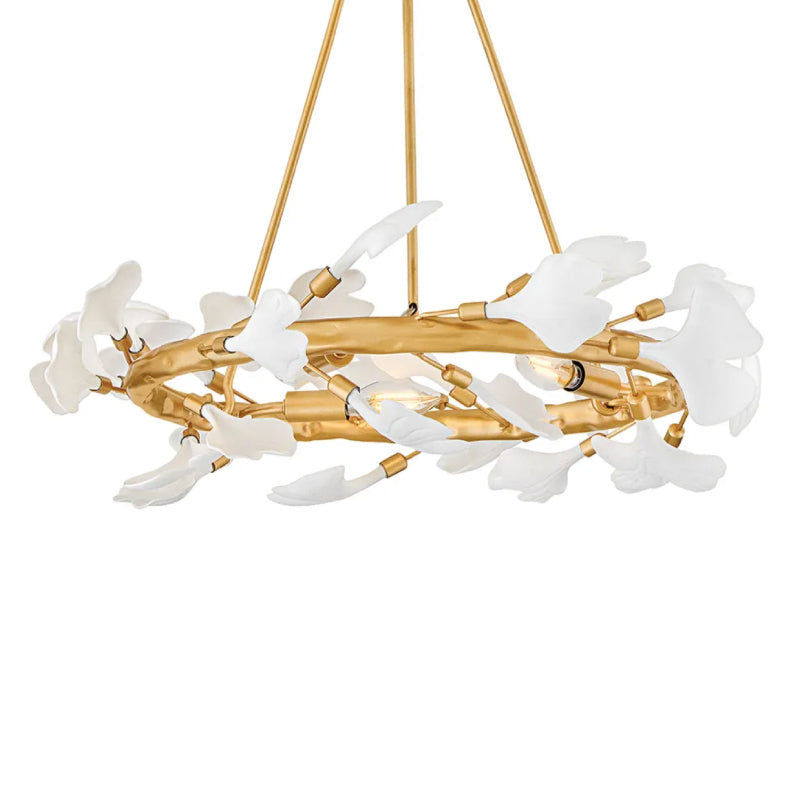 Fredrick Ramond FR41938 Audra 3-lt 24" LED Chandelier