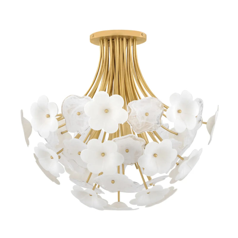 Fredrick Ramond FR41961 Marianne 4-lt 22" LED Semi-Flush Mount