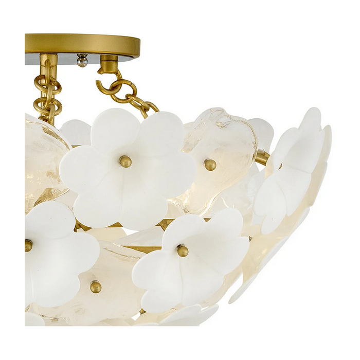 Fredrick Ramond FR41963 Marianne 3-lt 21" LED Semi-Flush Mount