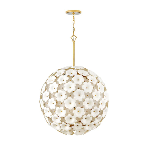 Fredrick Ramond FR41966 Marianne 7-lt 28" LED Chandelier