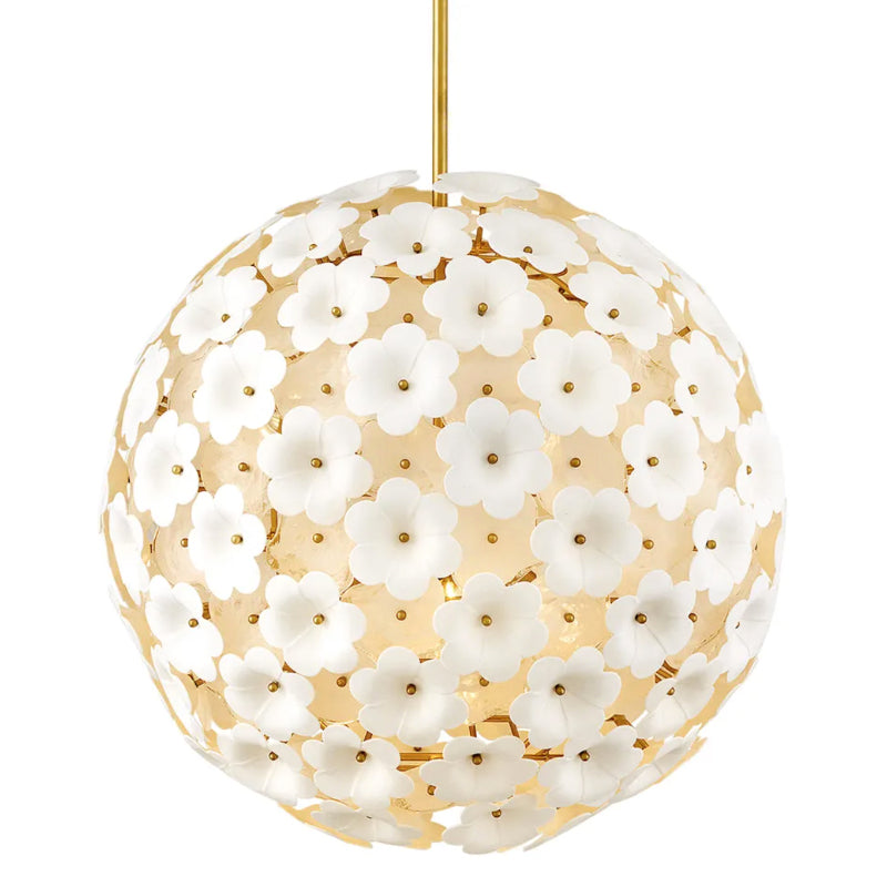 Fredrick Ramond FR41966 Marianne 7-lt 28" LED Chandelier