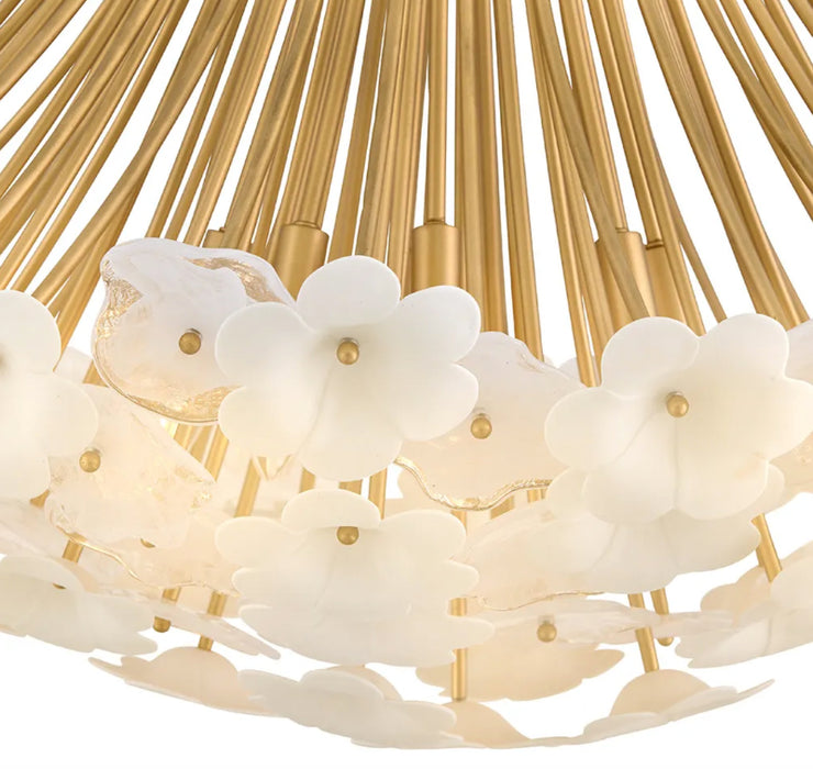 Fredrick Ramond FR41968 Marianne 8-lt 38" LED Chandelier