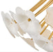 Fredrick Ramond FR41968 Marianne 8-lt 38" LED Chandelier