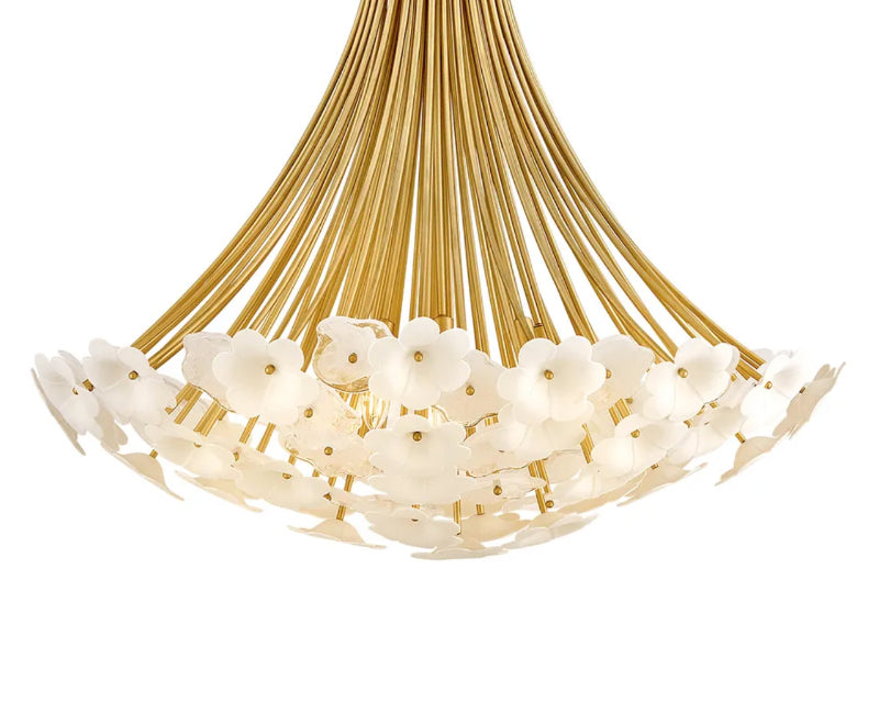 Fredrick Ramond FR41968 Marianne 8-lt 38" LED Chandelier