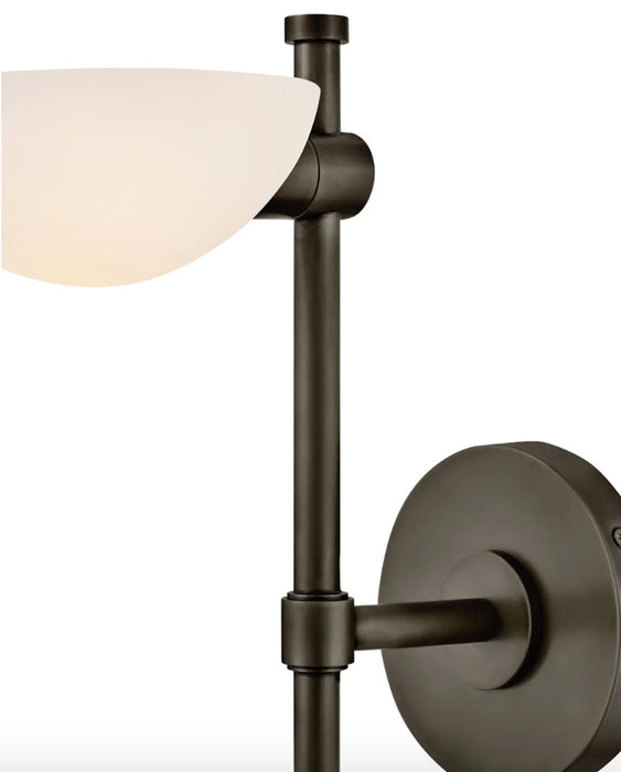 Fredrick Ramond FR42110 Merit 1-lt 24" Tall LED Wall Sconce - Black Oxide