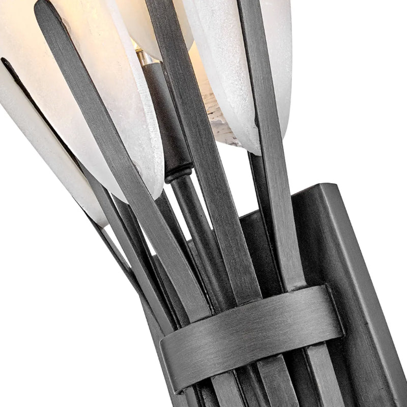 Fredrick Ramond FR43100 Nerine 1-lt 20" Tall LED Wall Sconce - Brushed Graphite
