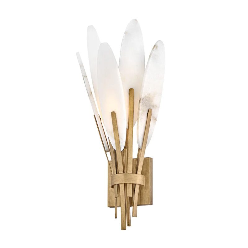 Fredrick Ramond FR43100 Nerine 1-lt 20" Tall LED Wall Sconce - Burnished Gold